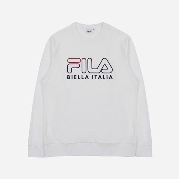 Fila Mikiny Damske Biele - 3D Logo Embroidered Vypredaj - Slovakia 35816-GLIW